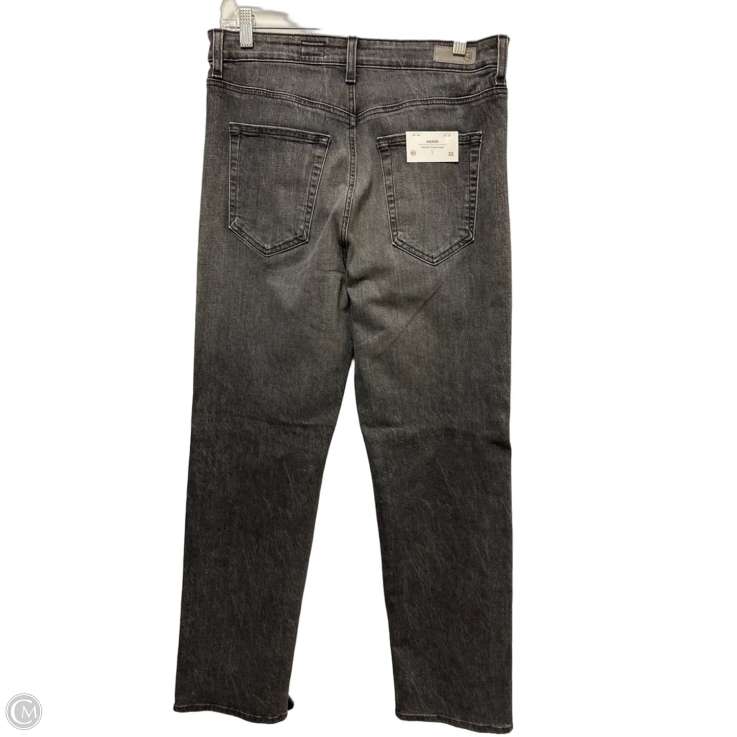 Jeans Straight By Ag Jeans In Black, Size: 14