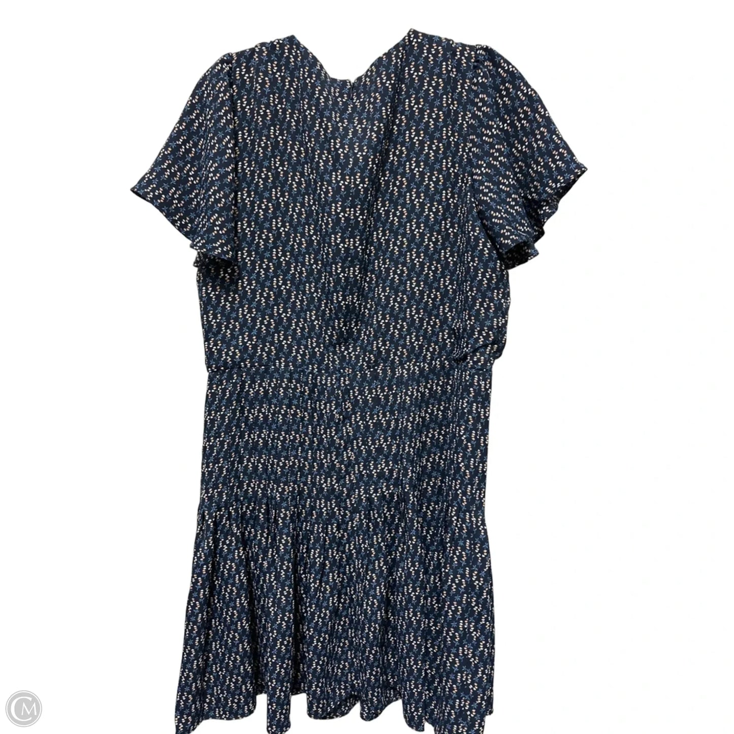 Dress Casual Short By Ann Taylor In Navy, Size: M