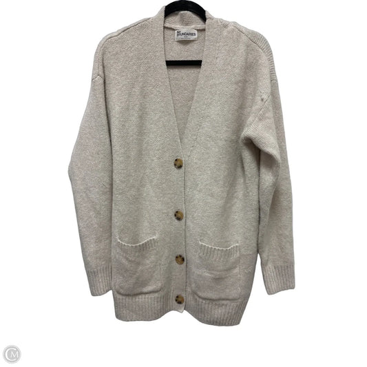 Sweater Cardigan By No Boundaries In Tan, Size: M