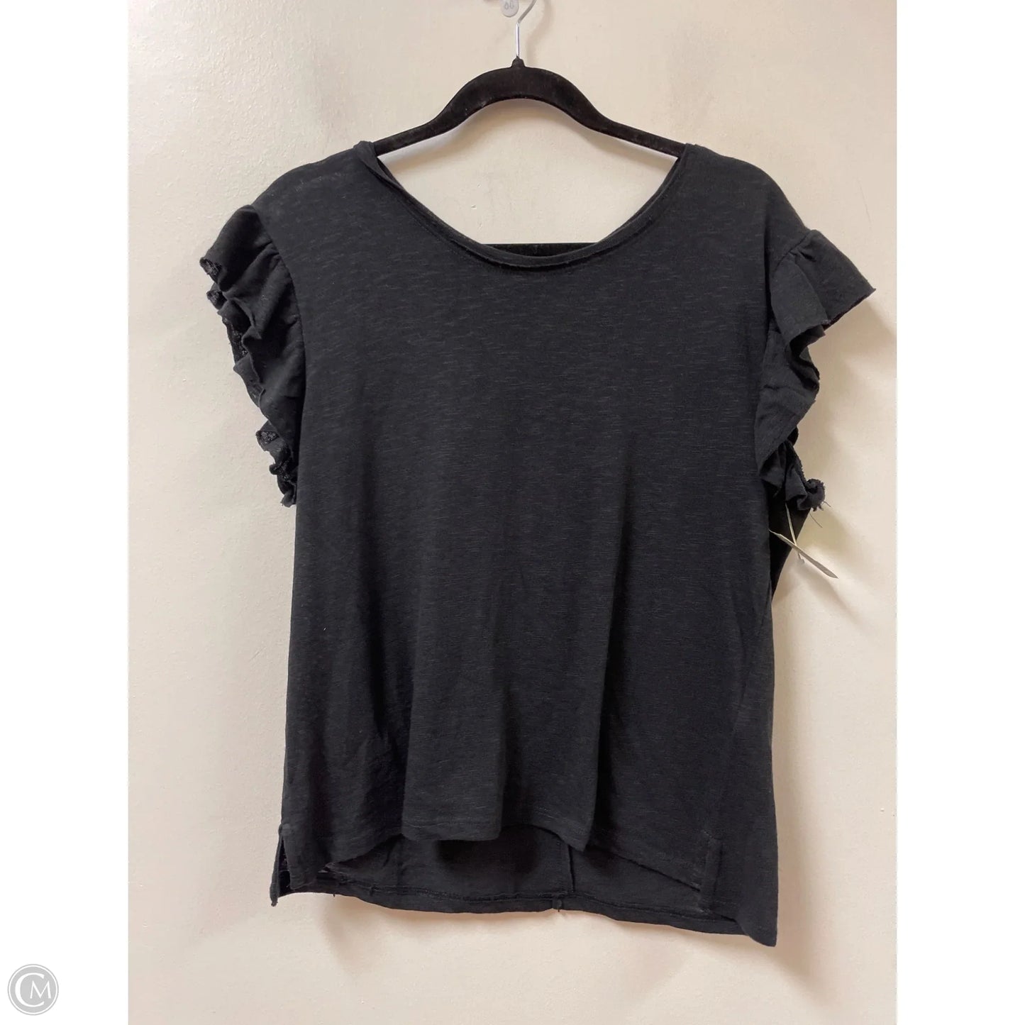 Top Short Sleeve By Pilcro In Black, Size: Xs