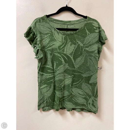 Top Short Sleeve By Pilcro In Green, Size: Xs