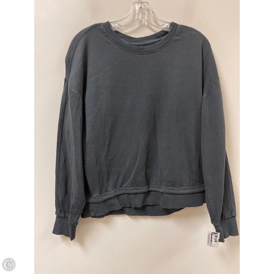 Athletic Sweatshirt Collar By Athleta In Grey, Size: Xs