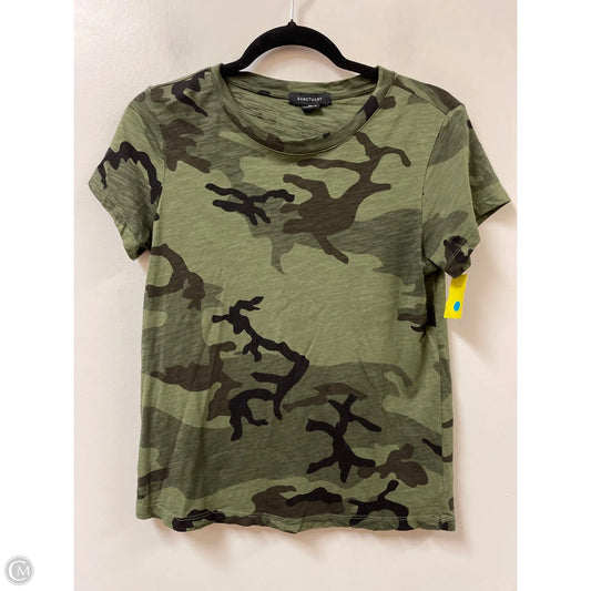 Top Short Sleeve By Sanctuary In Green, Size: Xs