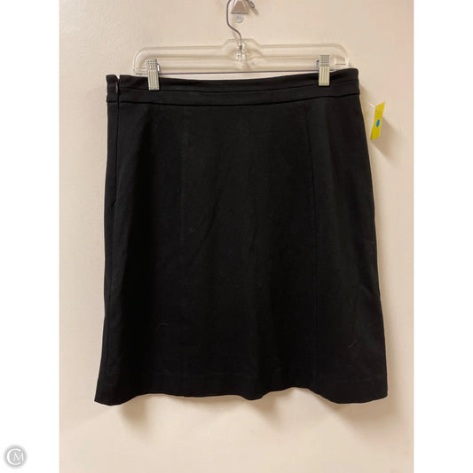 Skirt Mini & Short By Ann Taylor In Black, Size: 10