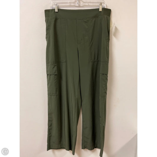 Athletic Capris By Athleta In Green, Size: Xl