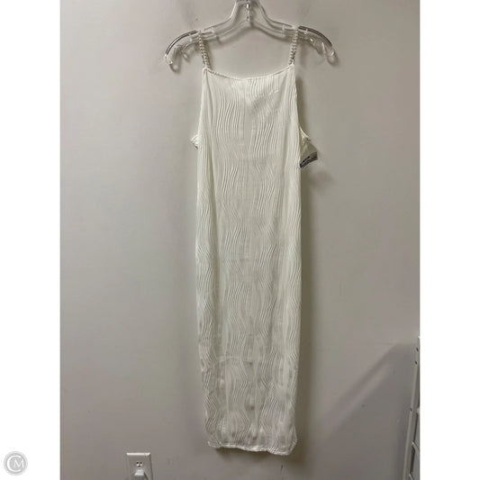 Dress Party Midi By Clothes Mentor In White, Size: M