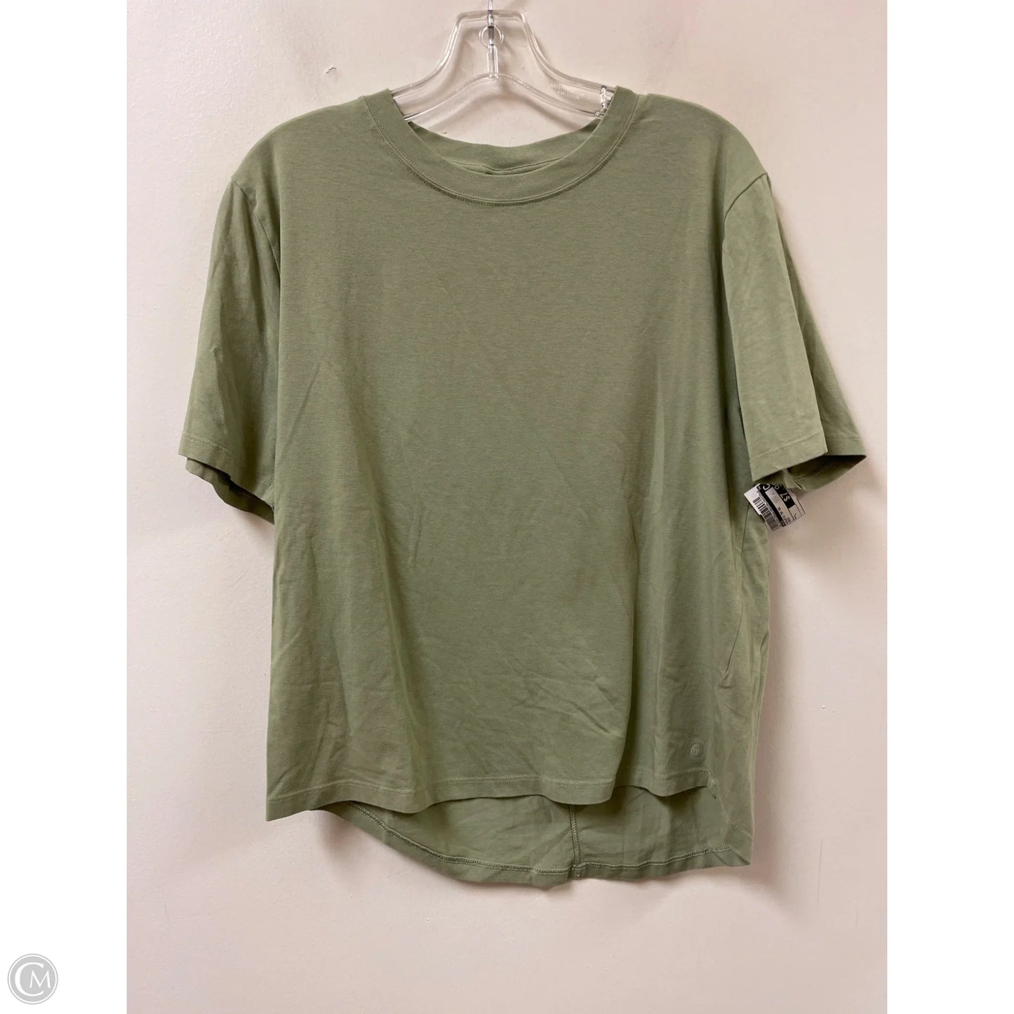 Athletic Top Short Sleeve By Alia In Green, Size: L