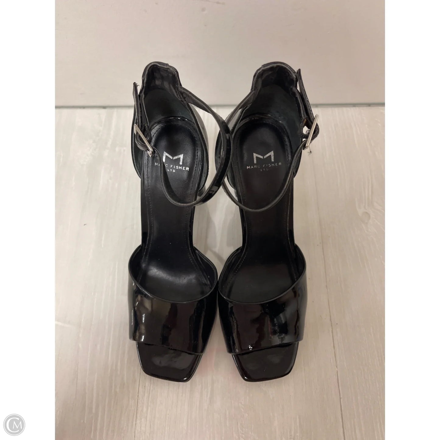 Shoes Heels Block By Marc Fisher In Black, Size: 6