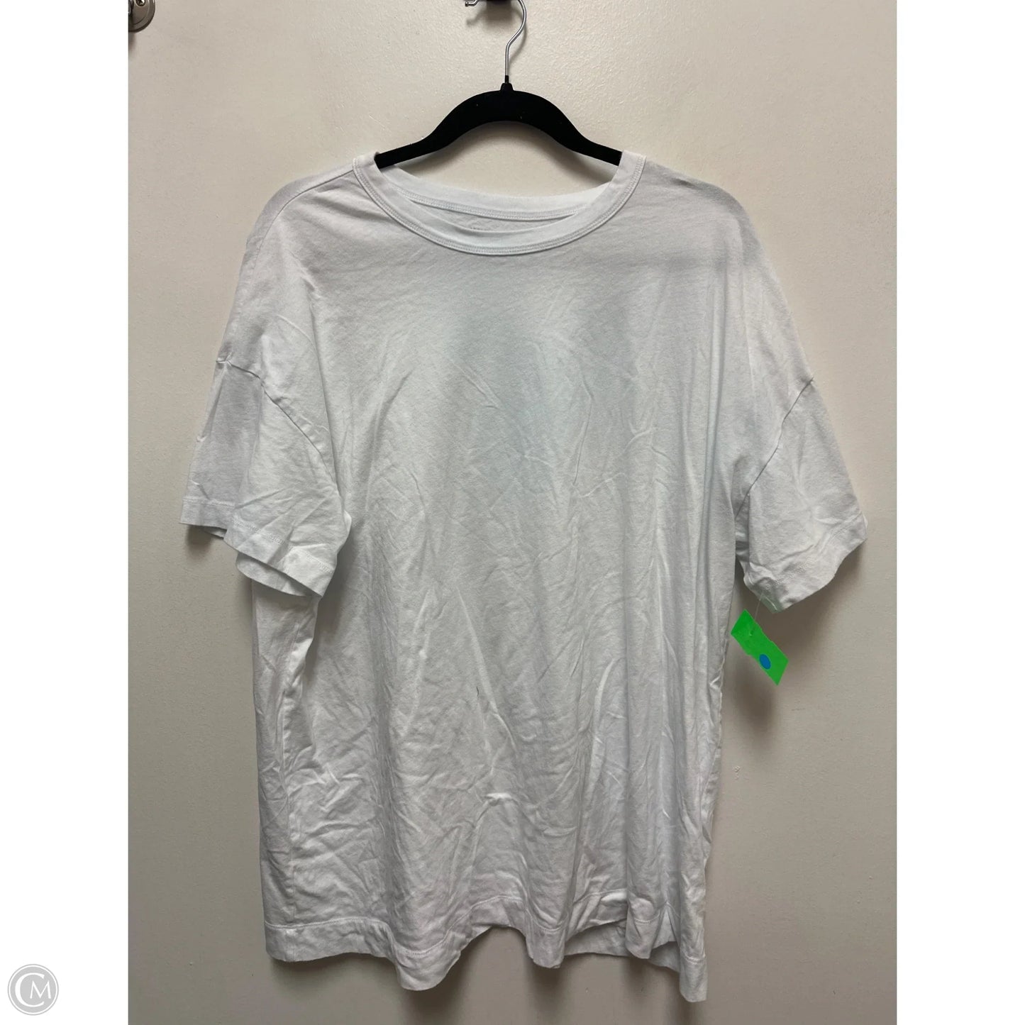 Top Short Sleeve Basic By Old Navy In White, Size: Xl