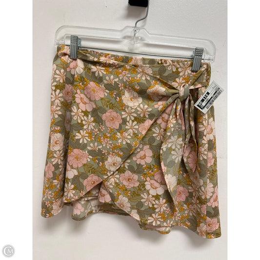 Skort By Dr2 In Green & Pink, Size: 4