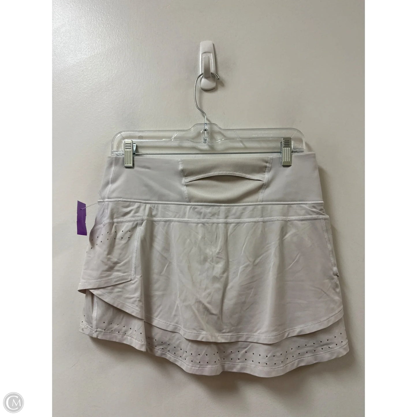 Athletic Skort By Athleta In Cream, Size: S