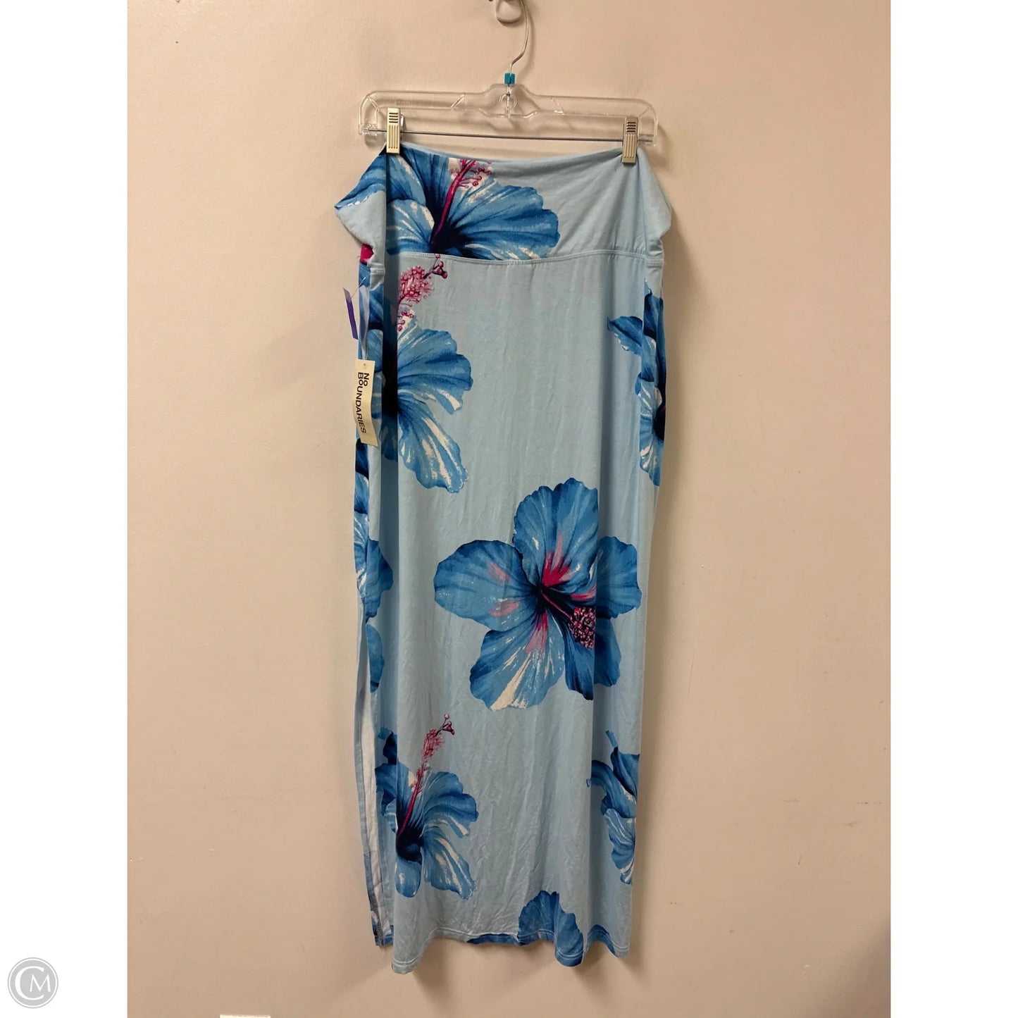 Skirt Maxi By No Boundaries In Blue, Size: 18
