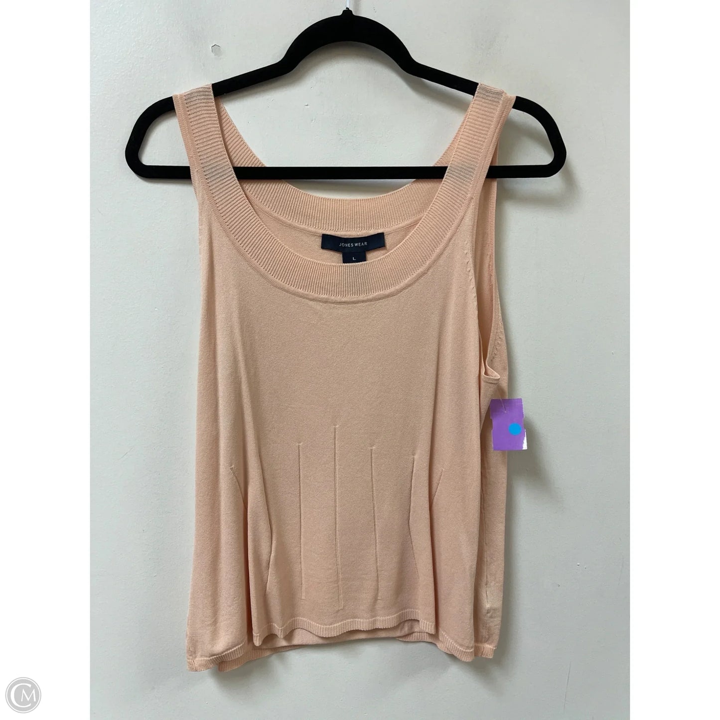 Tank Top By Jones Wear In Pink, Size: L