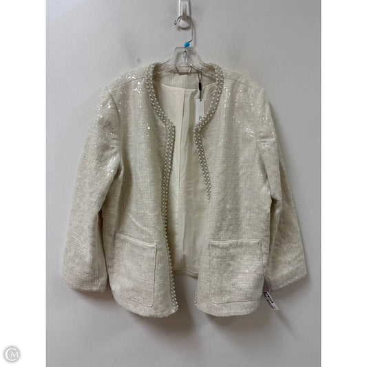 Blazer By Chicos In Cream, Size: 1x
