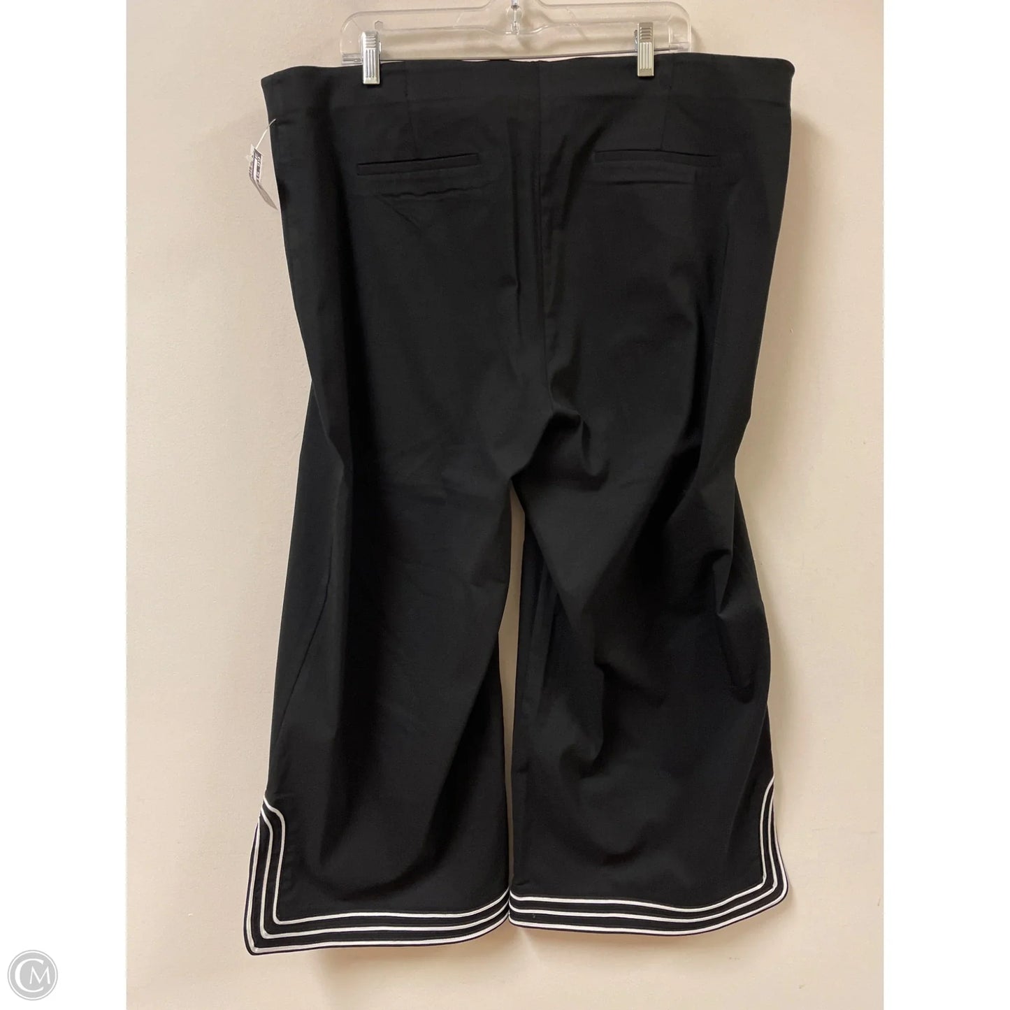 Pants Wide Leg By Chicos In Black, Size: 20