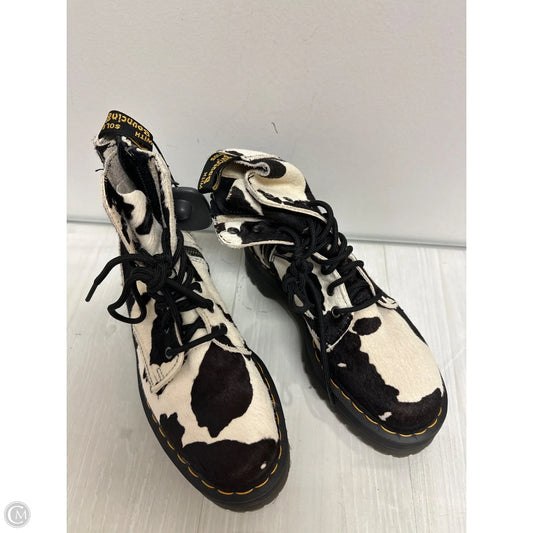 Boots Combat By Dr Martens In Animal Print, Size: 7
