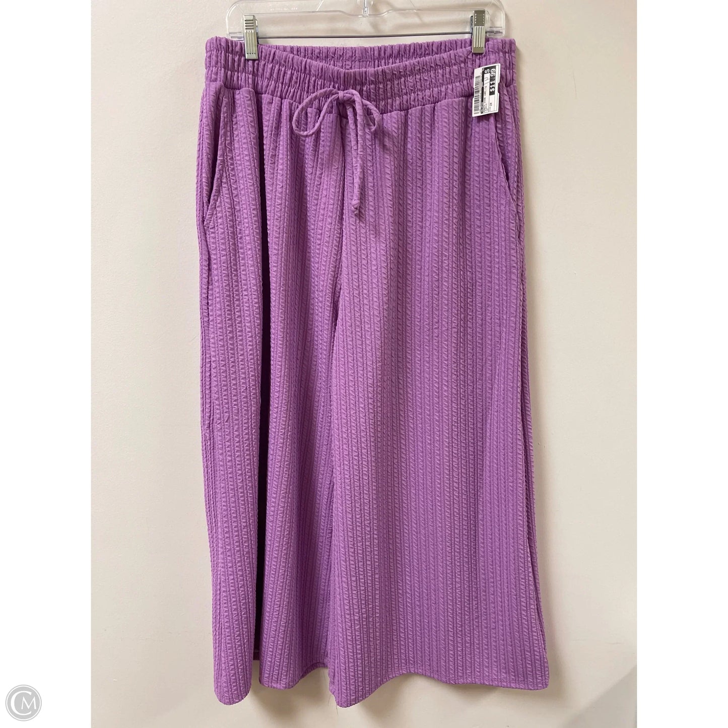 Pants Wide Leg By Blumin In Purple, Size: 2x