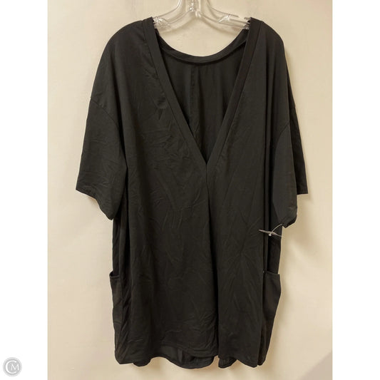 Romper By Shein In Black, Size: 4x