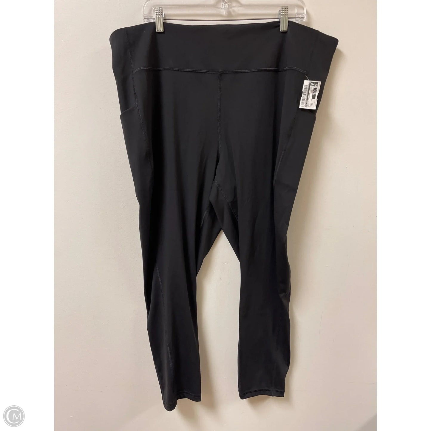Athletic Leggings By Tek Gear In Black, Size: 3x