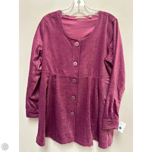 Tunic Long Sleeve By Soft Surroundings In Purple, Size: M