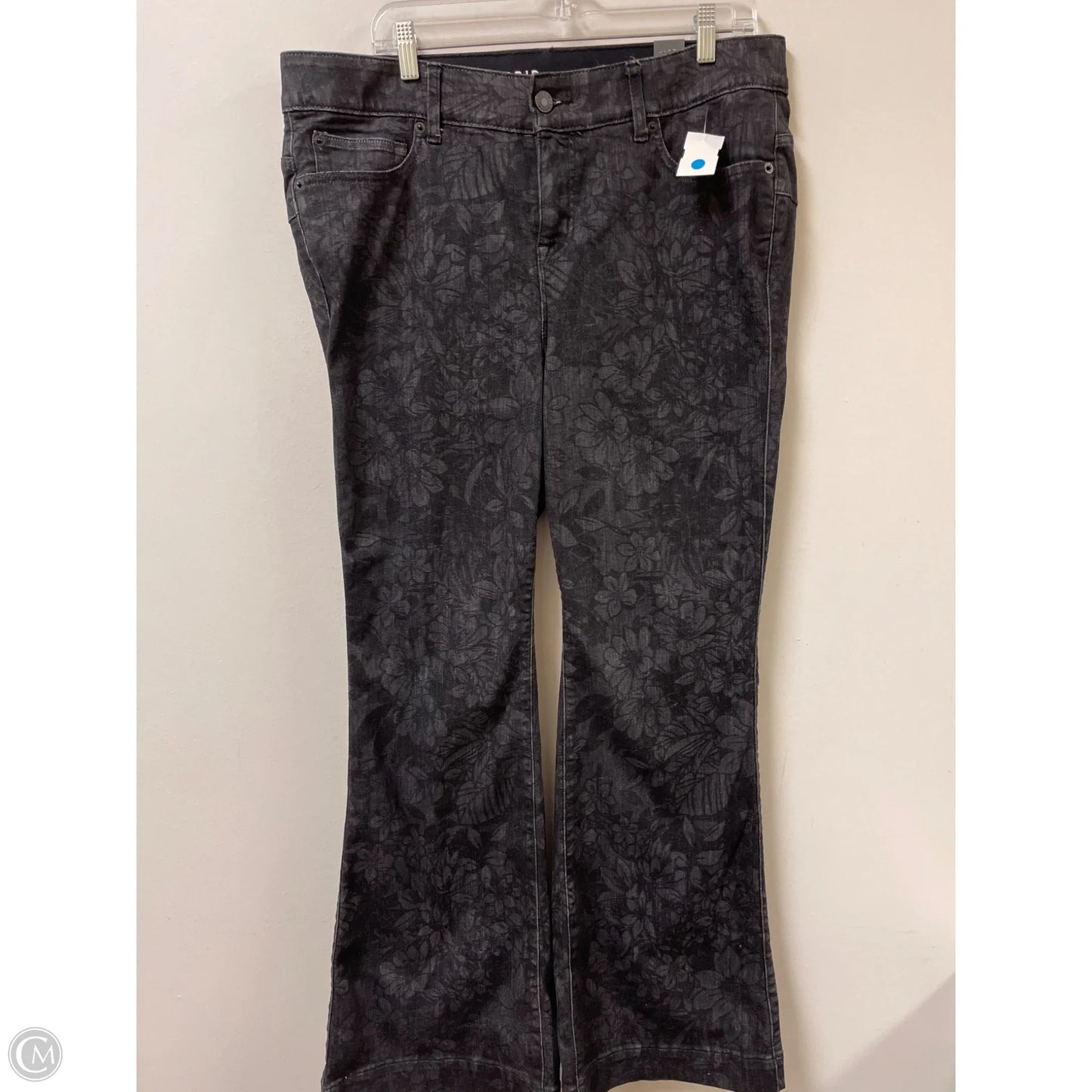 Jeans Flared By Torrid In Black, Size: 18