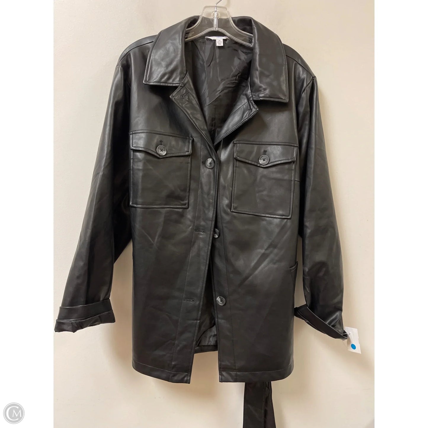 Coat Other By Time And Tru In Black, Size: 1x