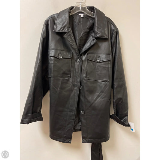 Coat Other By Time And Tru In Black, Size: 1x