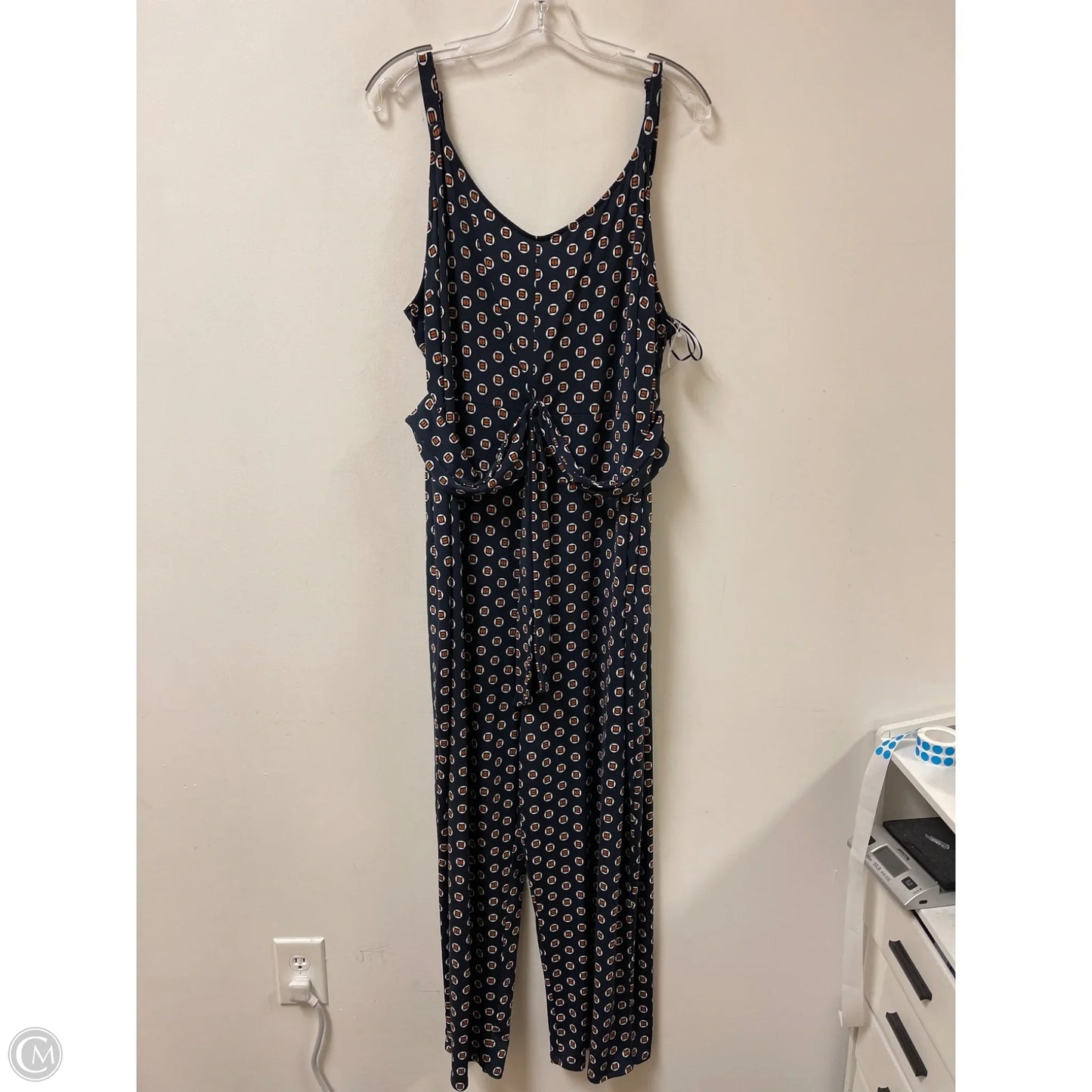 Jumpsuit By Limited In Navy, Size: 2x