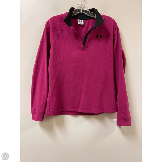 Athletic Jacket By Under Armour In Purple, Size: M