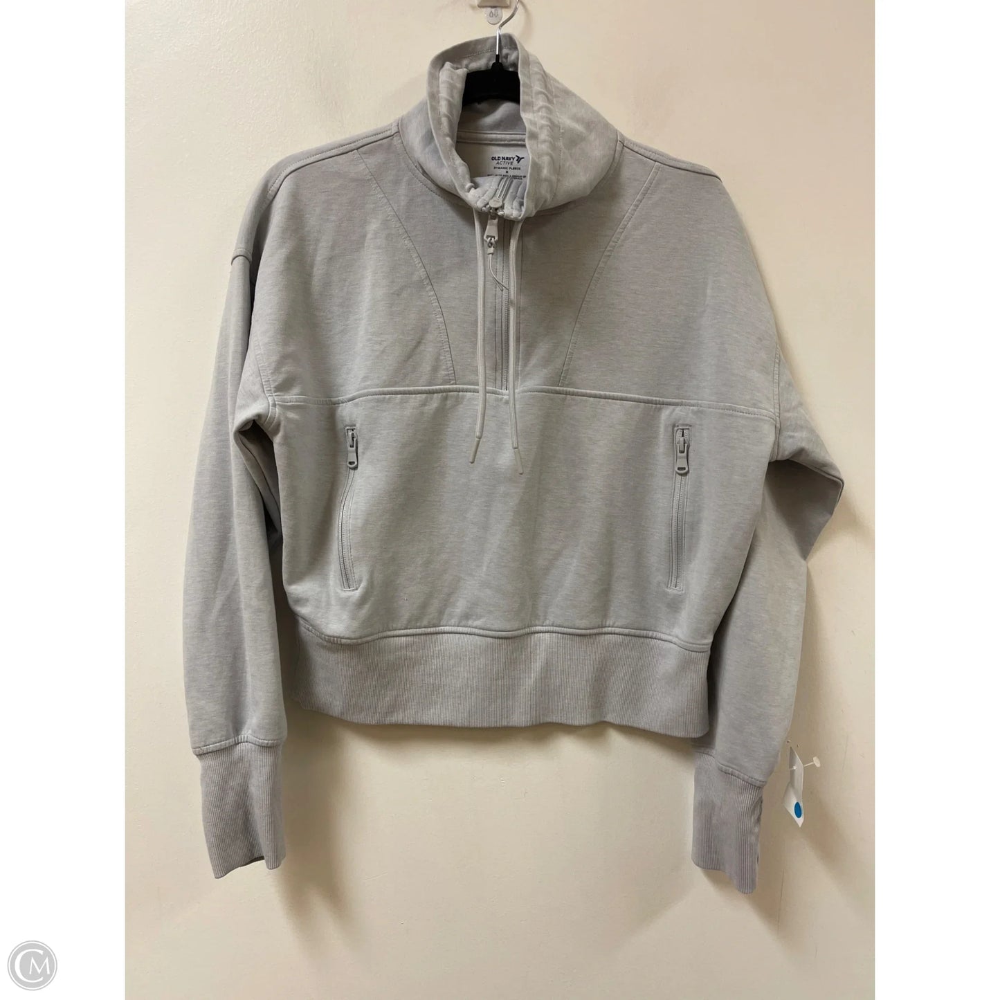 Athletic Jacket By Old Navy In Grey, Size: M