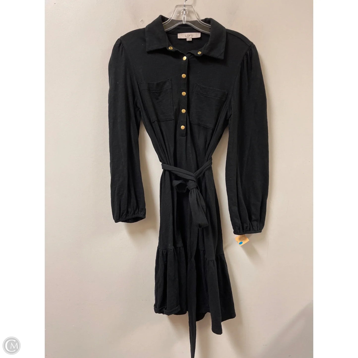 Dress Casual Short By Loft In Black, Size: S