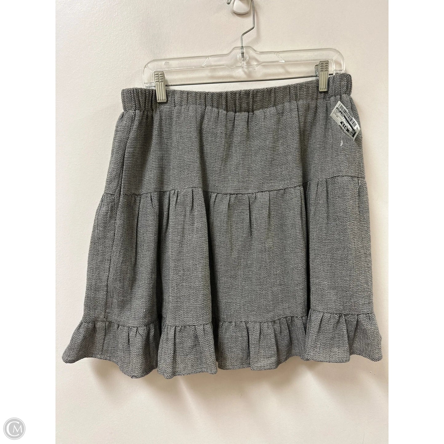 Skirt Mini & Short By Doe & Rae In Grey, Size: 12