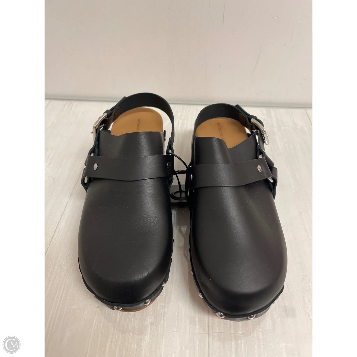 Shoes Heels Block By Anthropologie In Black, Size: 9.5
