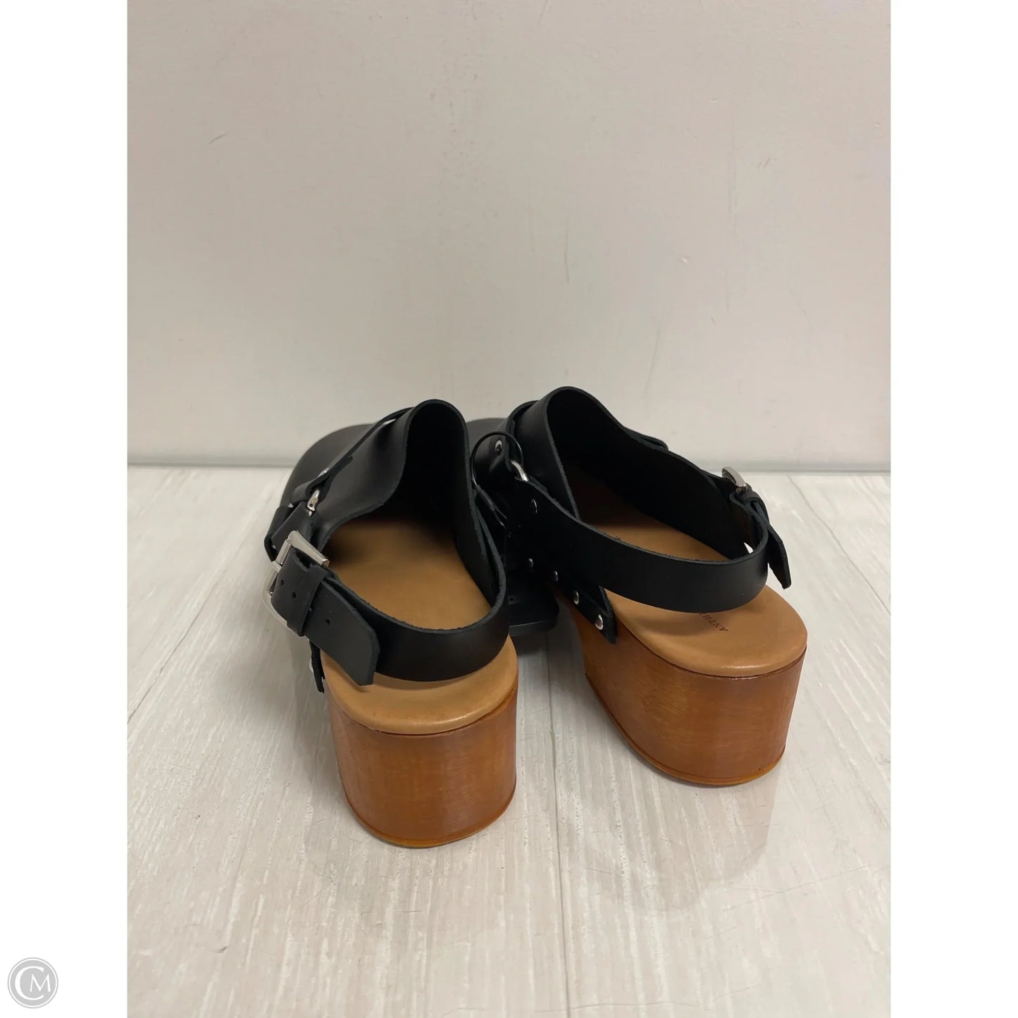 Shoes Heels Block By Anthropologie In Black, Size: 9.5