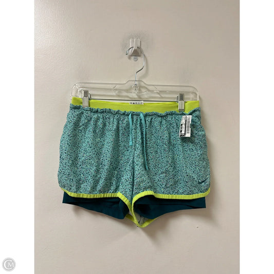 Athletic Shorts By Nike In Green, Size: M