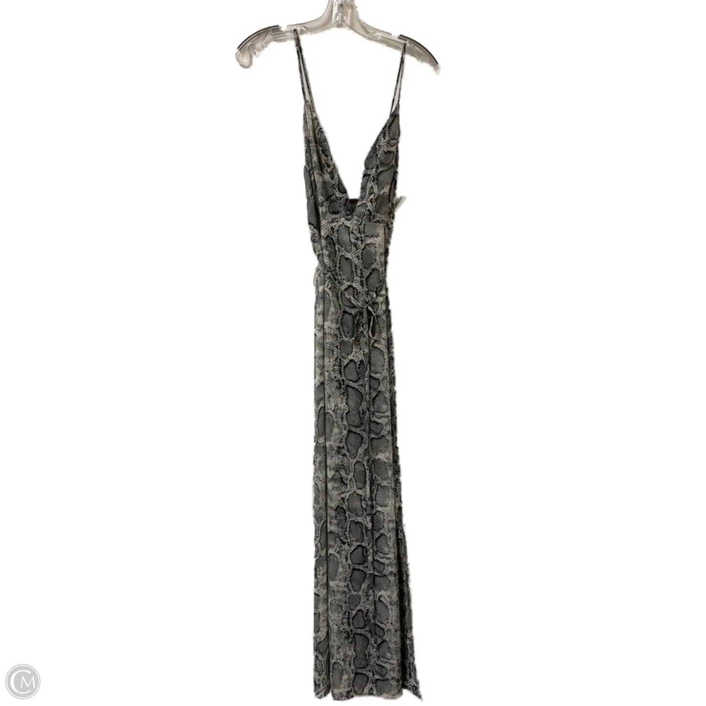 Dress Casual Maxi By Lulumari In Snakeskin Print, Size: L