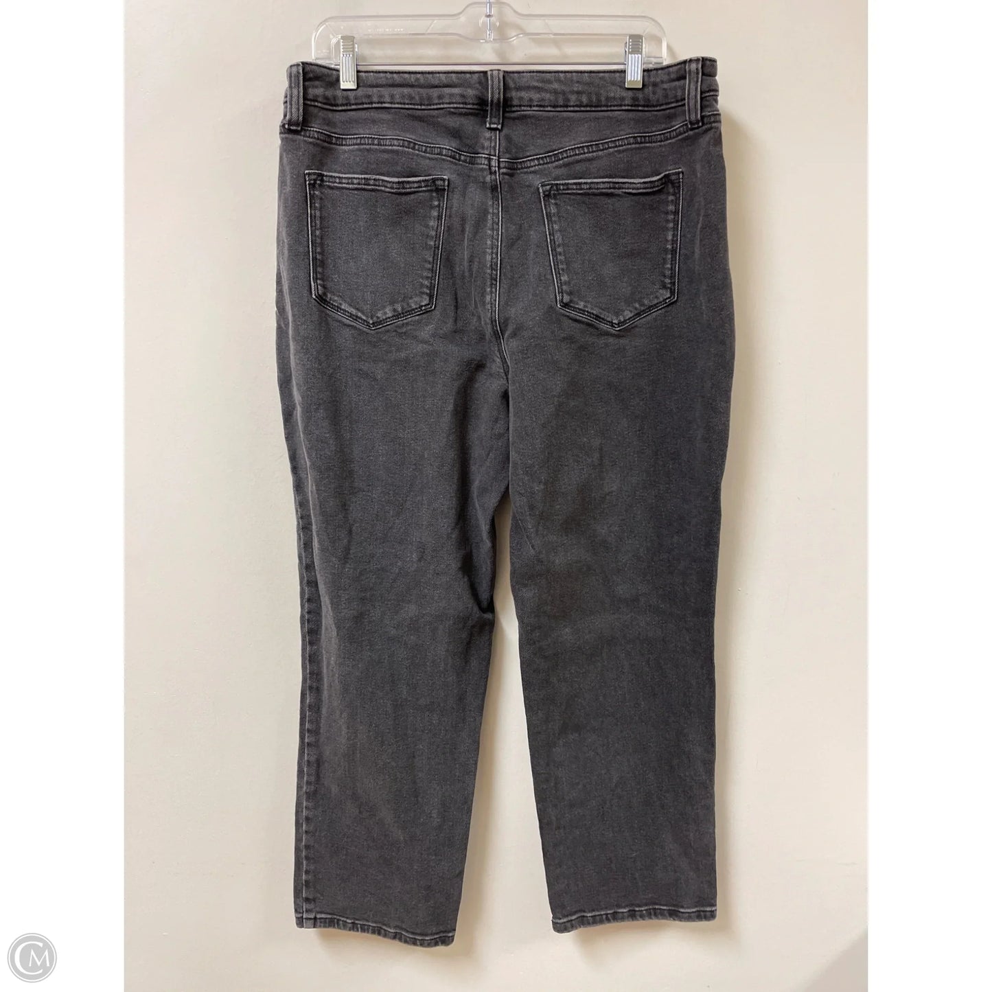 Jeans Straight By Sonoma In Black, Size: 16