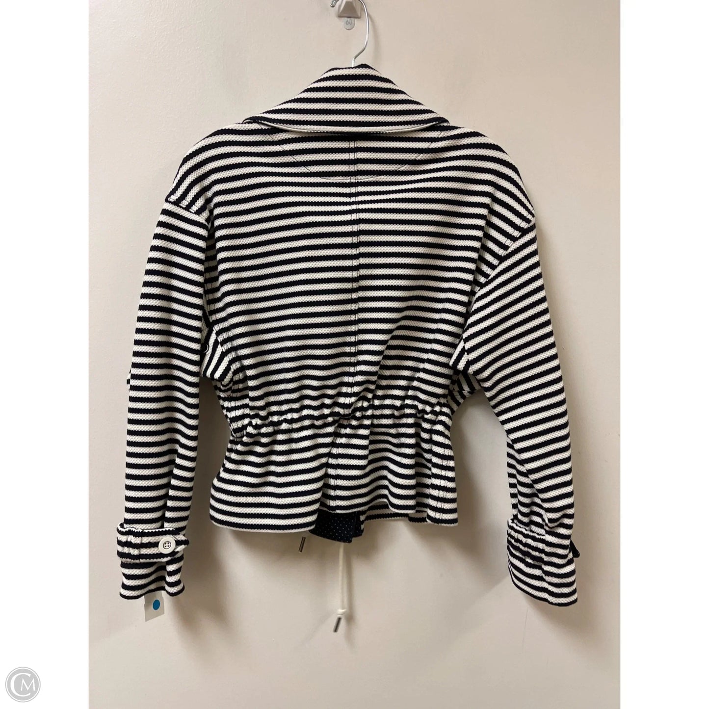Jacket Other By Cabi In Blue & White, Size: Xs