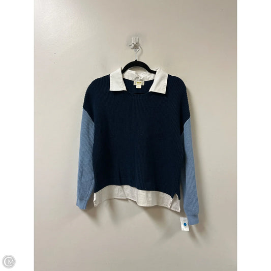 Sweater By Maeve In Navy, Size: S