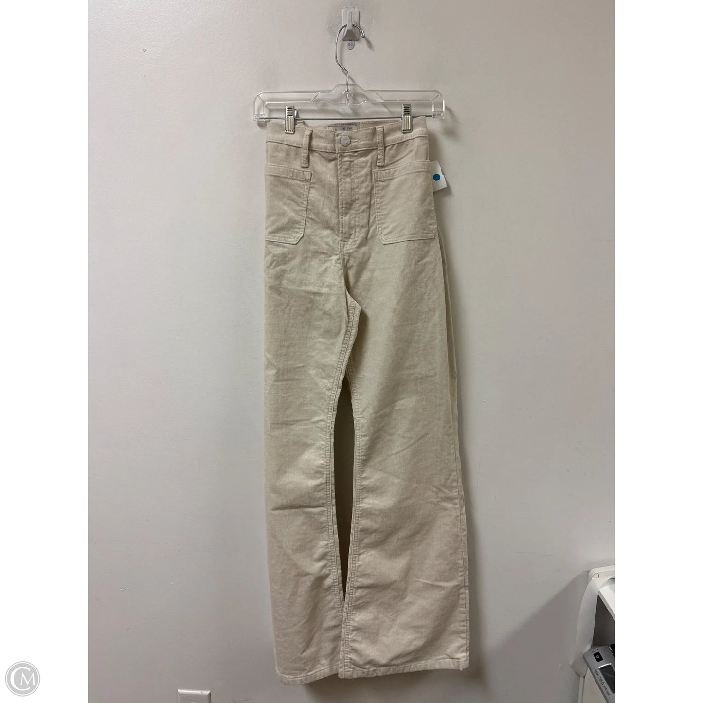 Pants Corduroy By Gap In Cream, Size: 14
