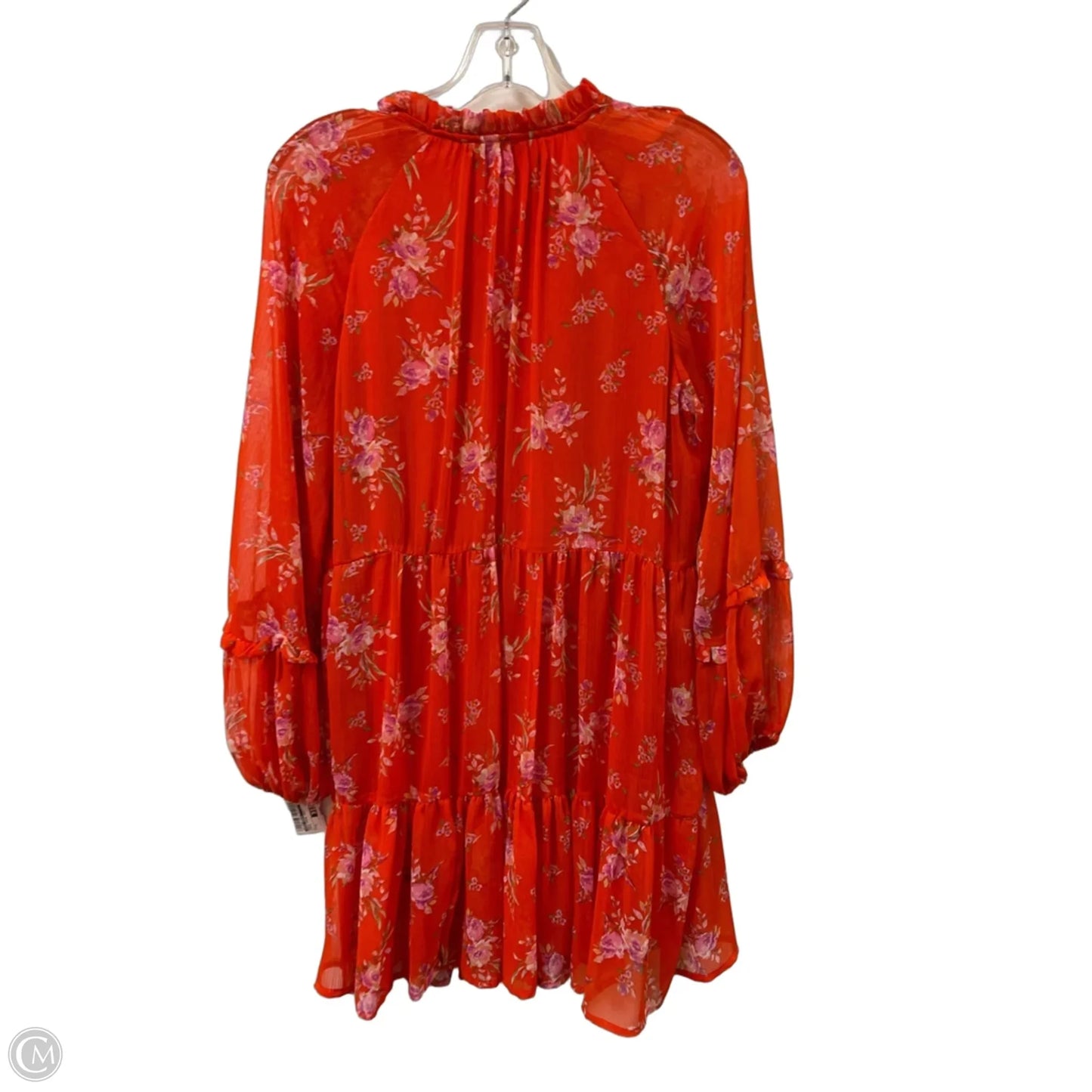 Dress Casual Short By Vince Camuto In Orange, Size: S