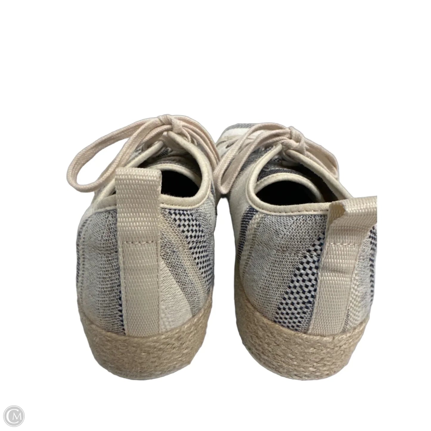 Shoes Sneakers By Bobs In Cream & Tan, Size: 8.5