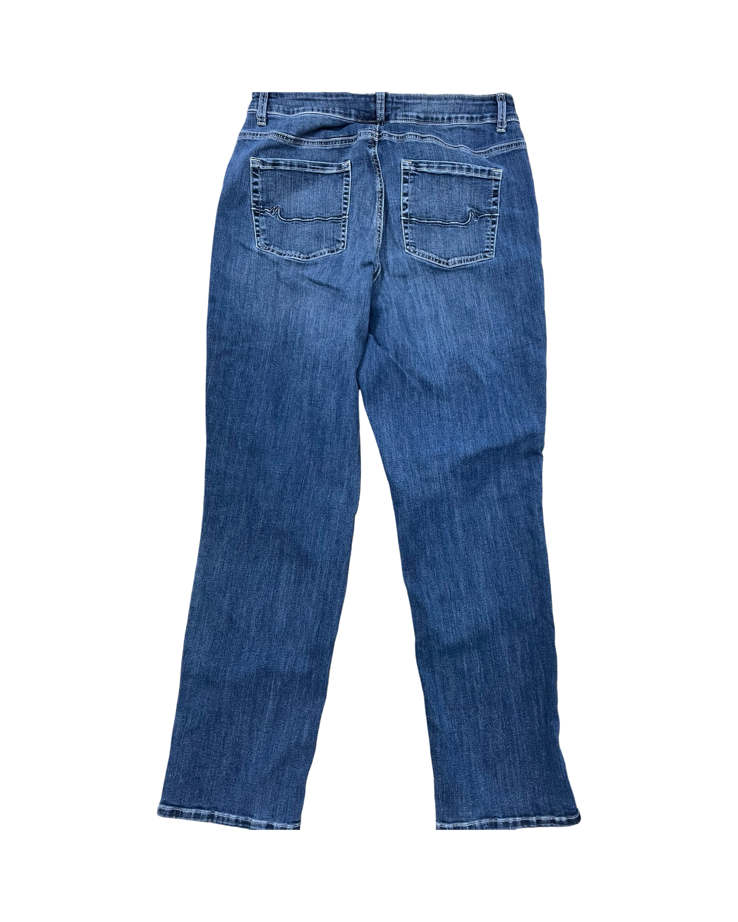 Jeans Straight By Maurices In Blue Denim, Size:16