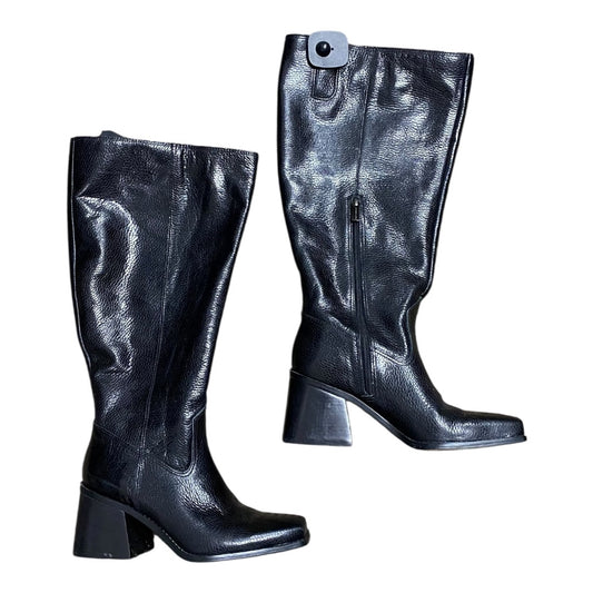 Boots Knee Heels By Vince Camuto In Black, Size:7