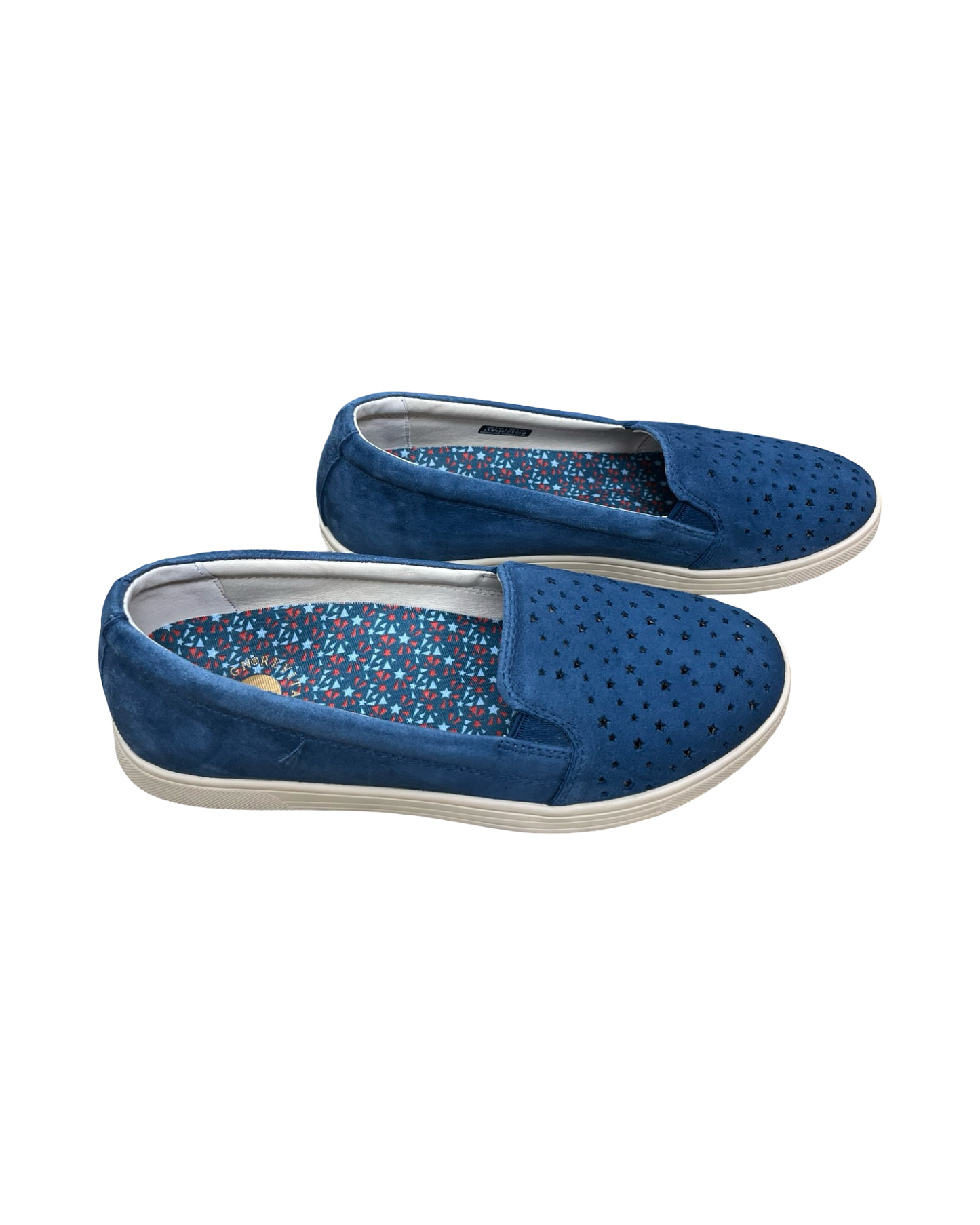 Shoes Flats By Clothes Mentor In Blue, Size:6.5