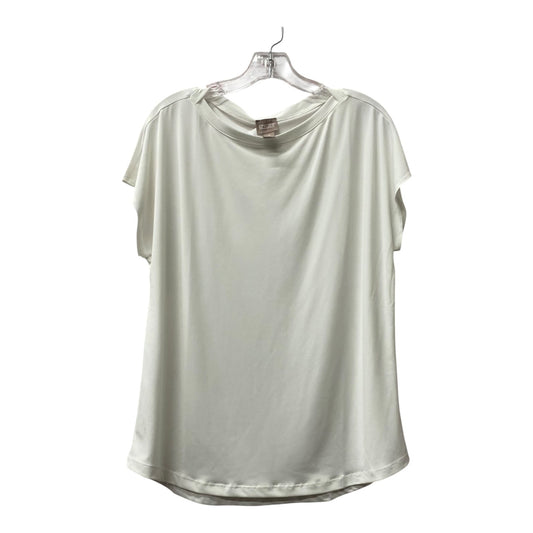 Top Ss Basic By Chicos In White, Size:L