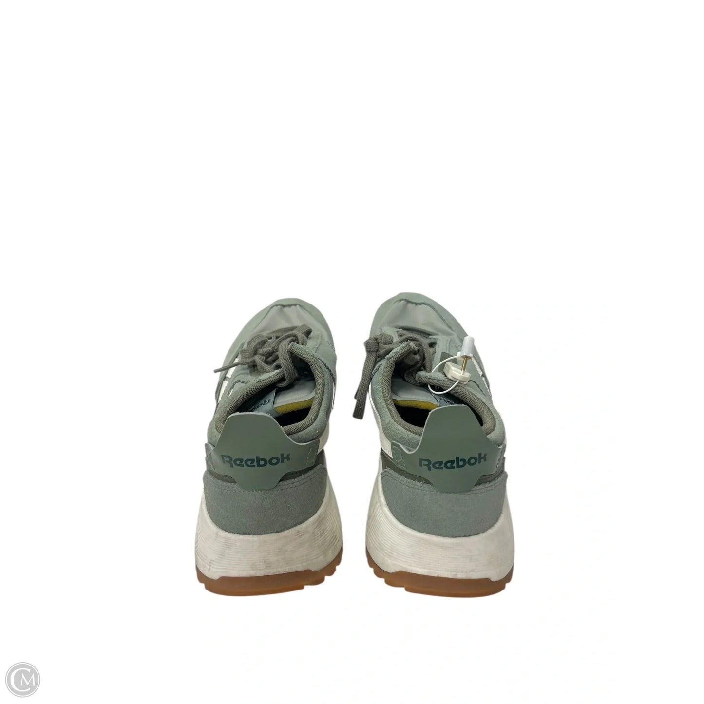 Shoes Athletic By Reebok In Green, Size: 11