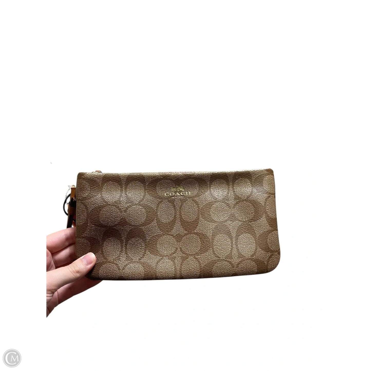 Wristlet Designer By Coach, Size: Large