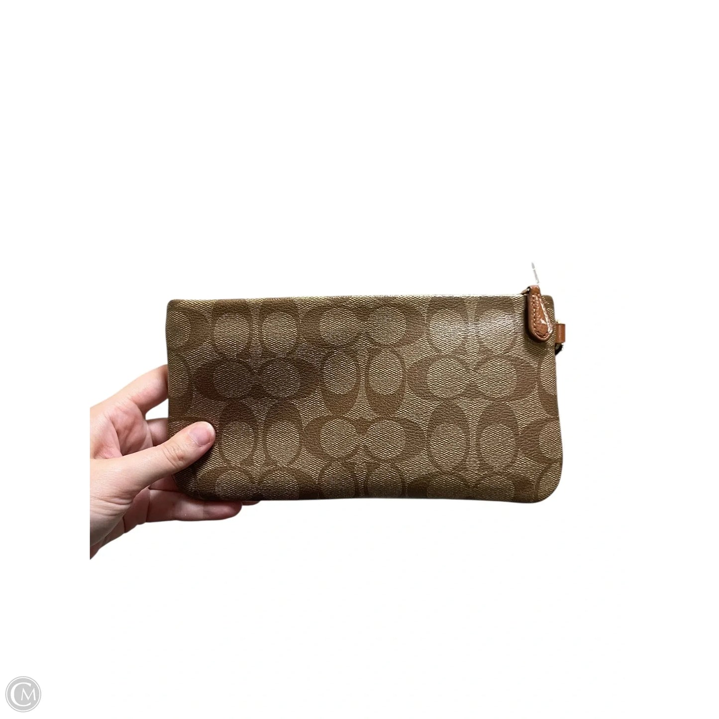 Wristlet Designer By Coach, Size: Large