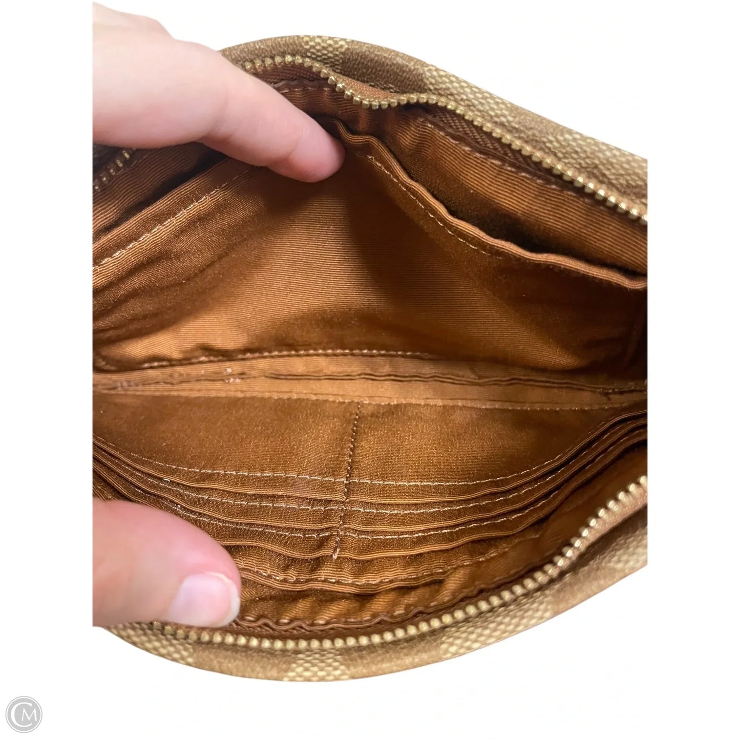 Wristlet Designer By Coach, Size: Large